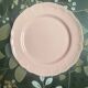 6 pink dinner plates