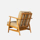 Fauteuil danois du milieu du siècle en hêtre, vers 1960, Danemark