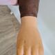 Old articulated wooden prosthesis