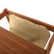 Scandinavian teak magazine rack, S.P Jensen, BRDR Furbo, Sweden, 1960