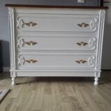 Commode 3 tiroirs restaurée