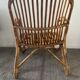 1970s rattan children's armchair