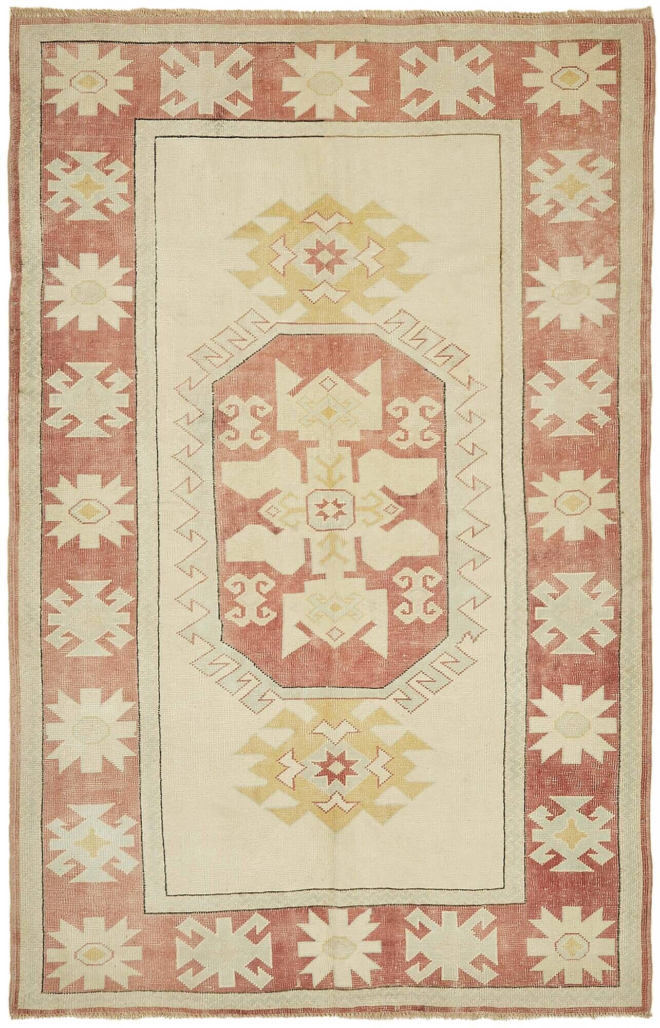 Turkish Vintage Anatolian Rug 162 cm x 244 cm