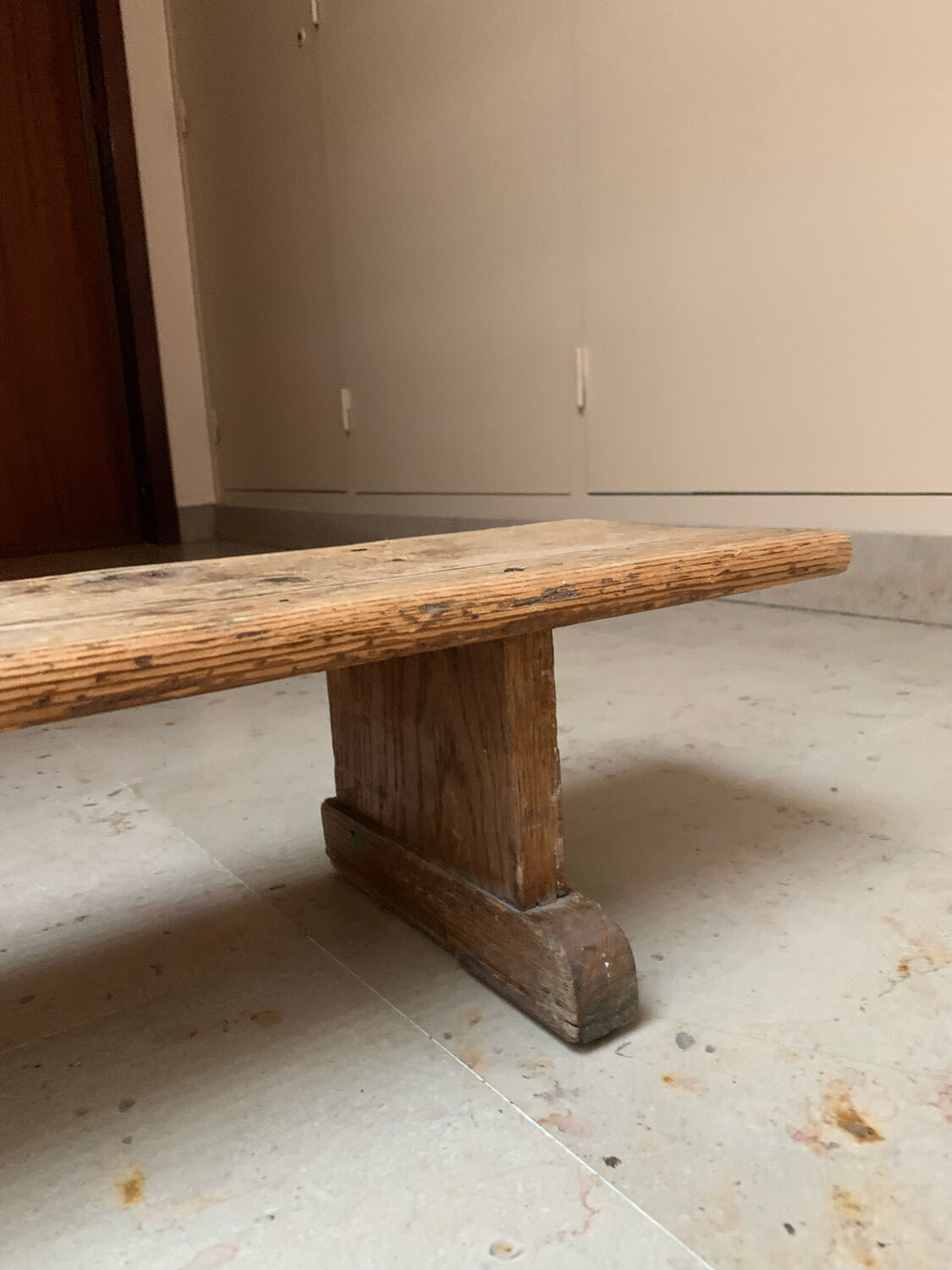 Banc ancien en bois