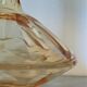 Amber crystal carafe