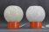1970s Pair of Table lamps by Pokrok Zilina , Czechoslovakia