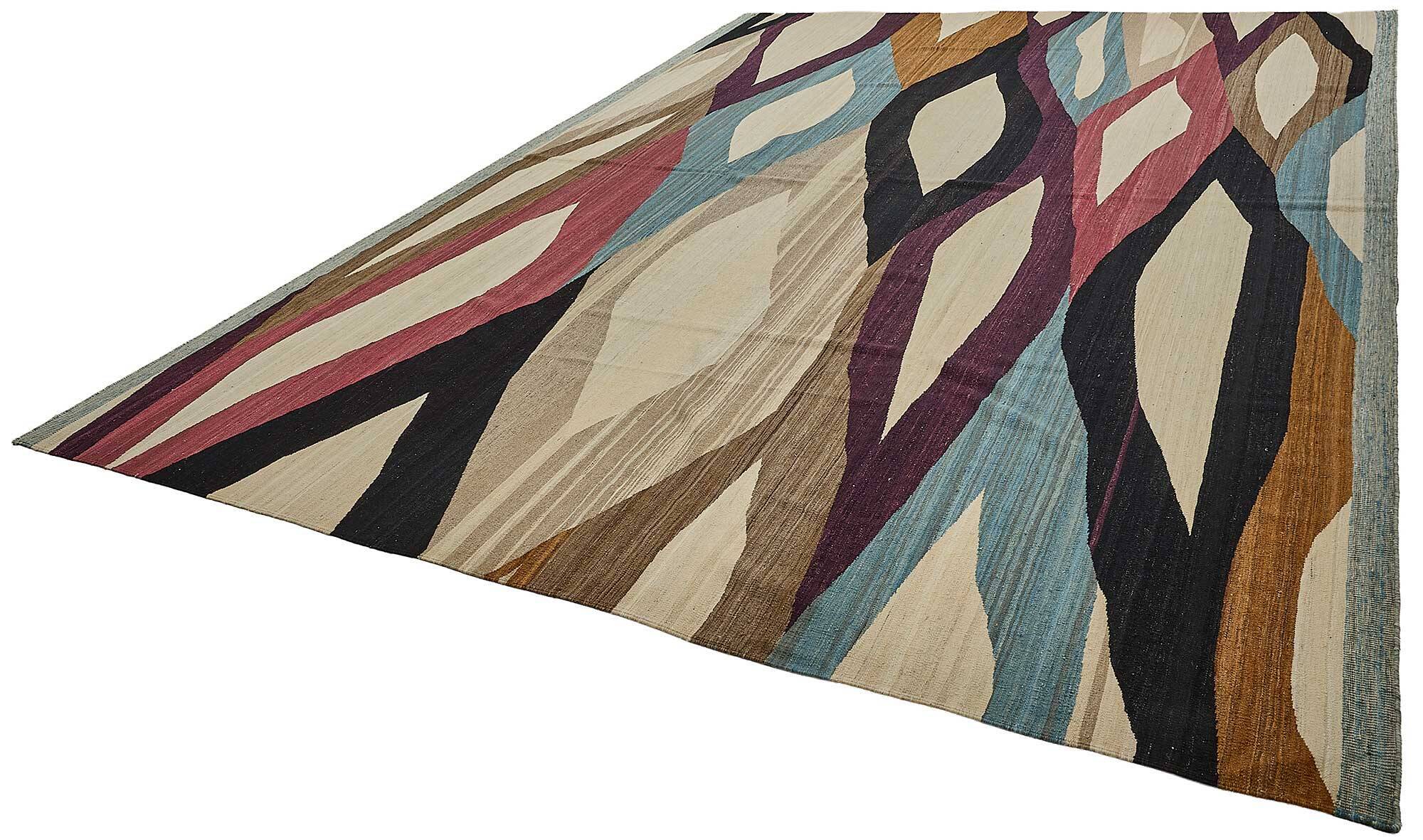Contemporary Tribal Decorative Kilim 304 cm x 440 cm