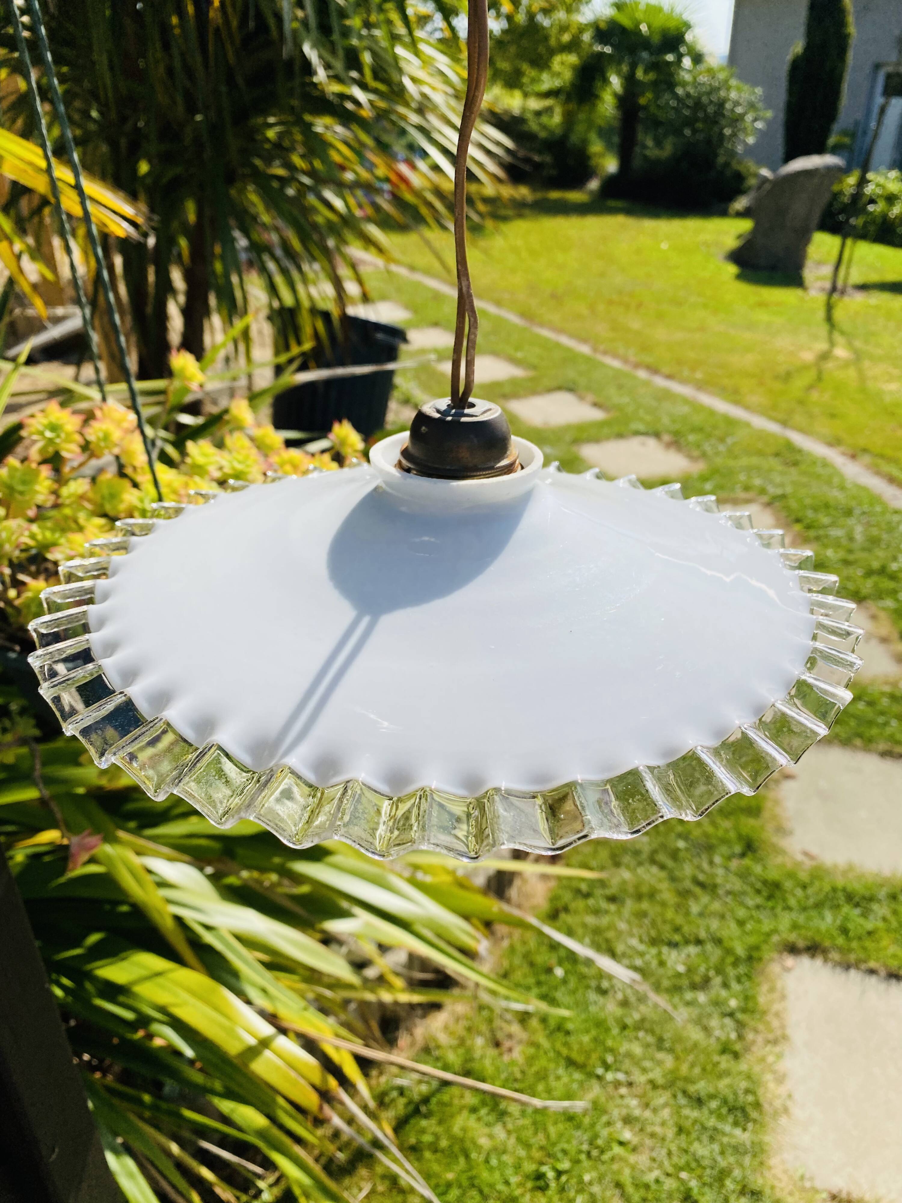 Toothed opaline suspension