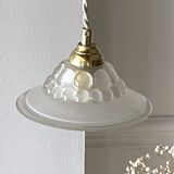 Vintage “bubble” pendant light