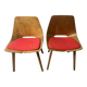 Pair of Tonneau chairs by Pierre Guarriche