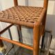 Scandinavian children's chair sitting in rope 70s