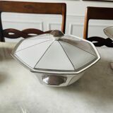 Bernardaud rare table service with platinum pattern art deco