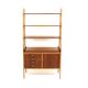 Scandinavian teak bookcase chest of drawers, Sweden, 1960