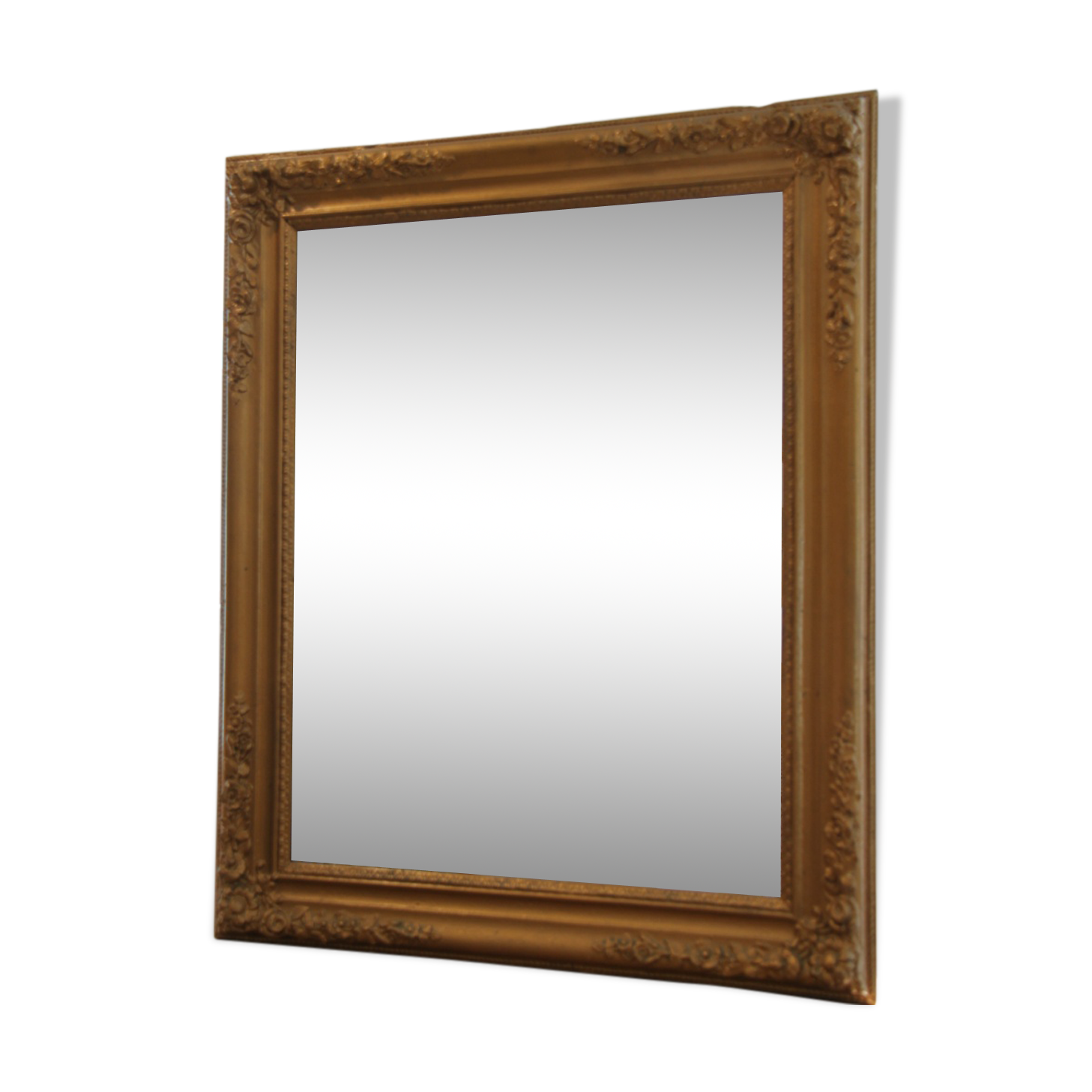 Miroir ancien doré