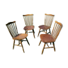 4 Baumann chairs model Tacoma Bistrot Vintage