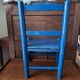 Painted wooden children's chair