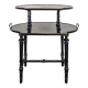 Table à thé en bois noirci époque Napoléon III