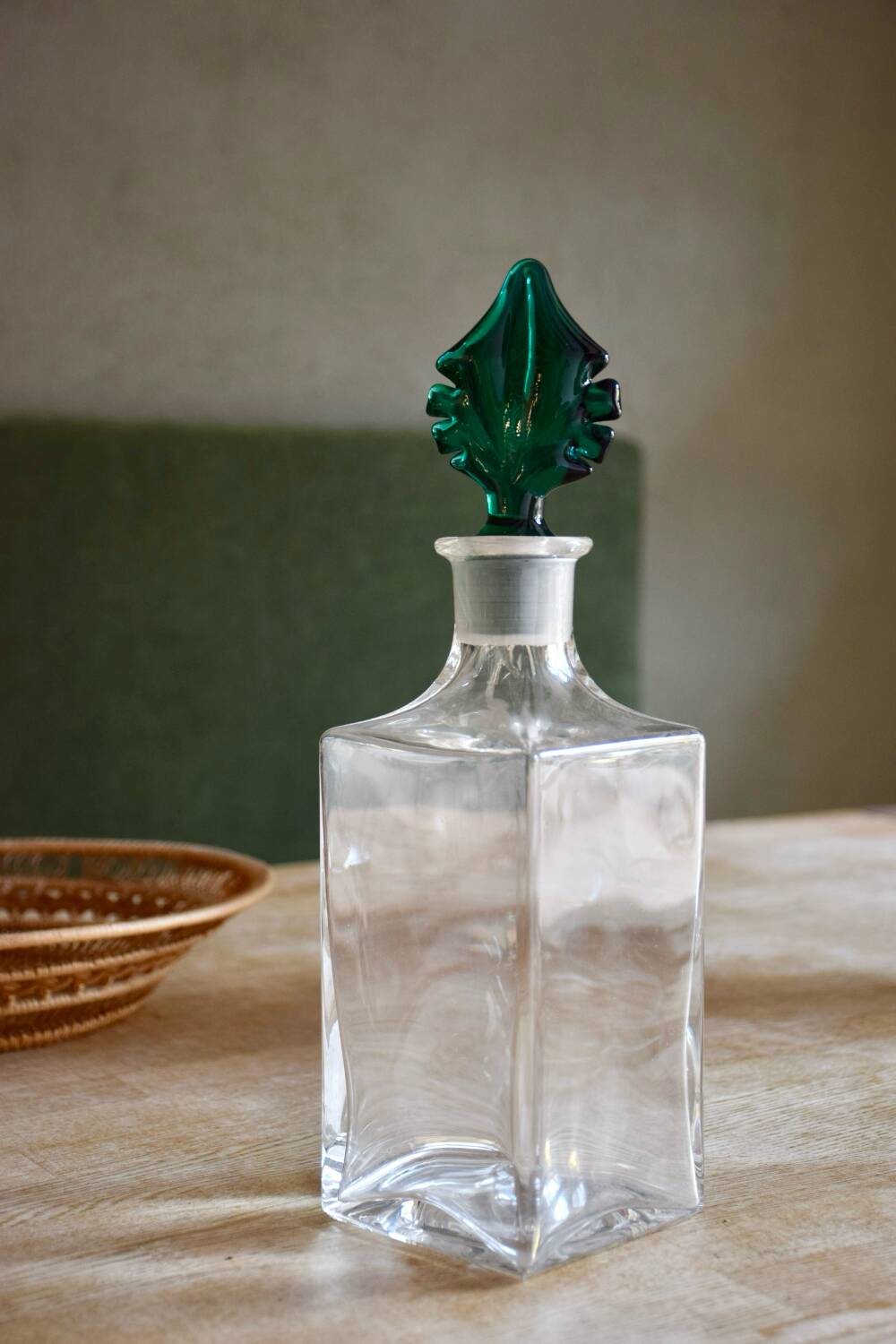 Carafe à décanter feuille de verre