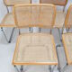Ensemble de 5 chaises Cesca vintage par Marcel Breuer