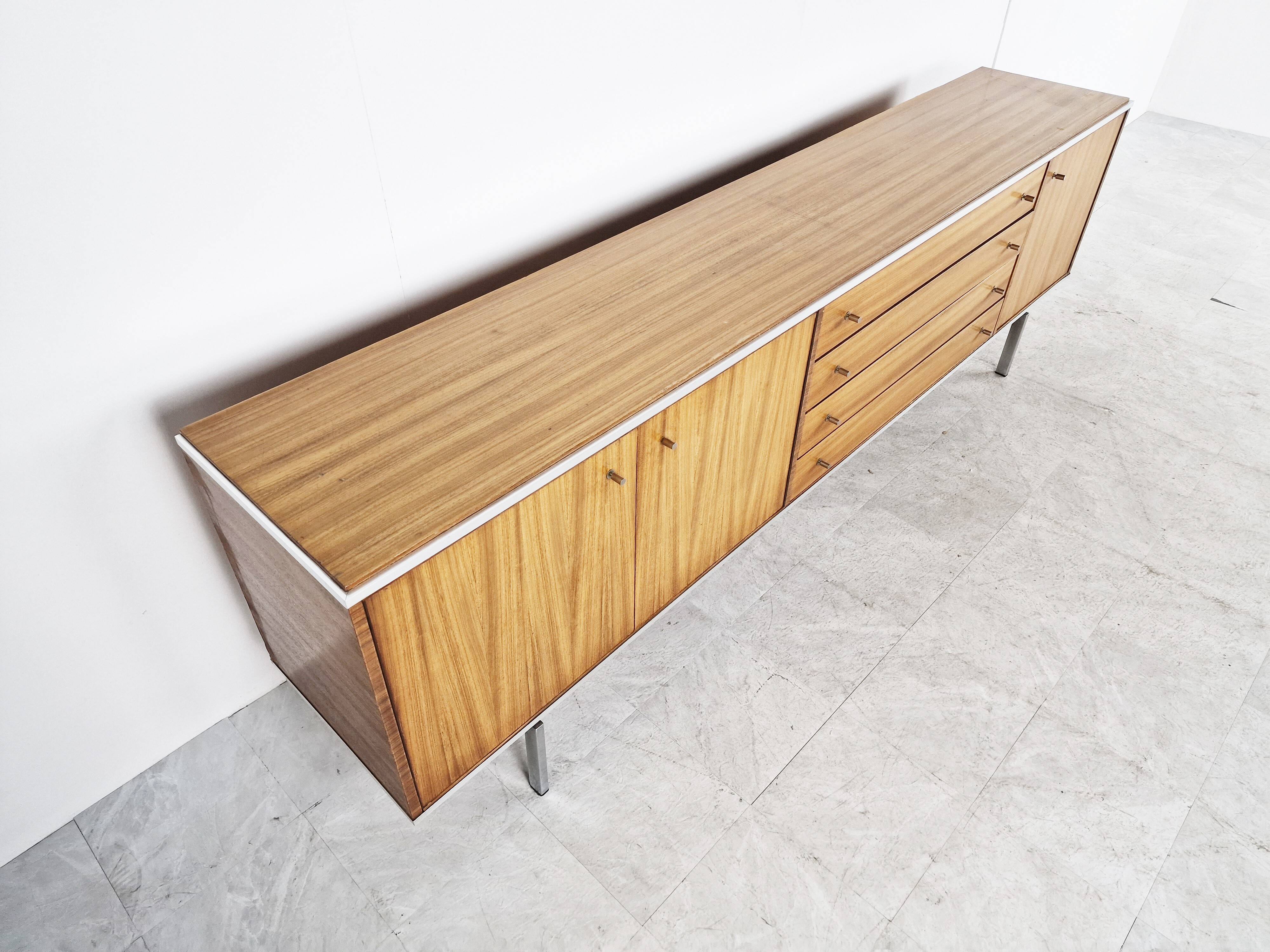 Vintage sideboard by Pieter De Bruyne for AL Meubel, 1960s