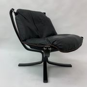 Falcon leather armchair by Sigurd Ressel for Vatne Møbler 1970s