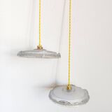 Pair of Ezan art deco pendant lights