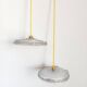 Pair of Ezan art deco pendant lights