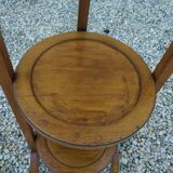 Old walnut side table
