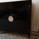 4-Door black laced enfilade by Jean Pascaud 1940 1945 art deco
