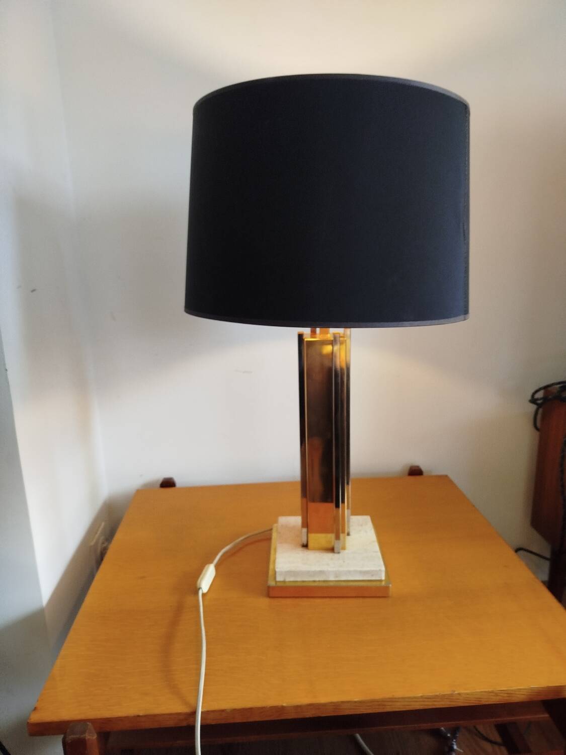 Italian lamp attributed to Willy Rizzo – 1970s