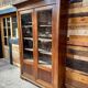 Antique walnut library - 19th century