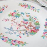 Suite de 10 assiettes plates anglaises Minton "Indian Tree" 1851
