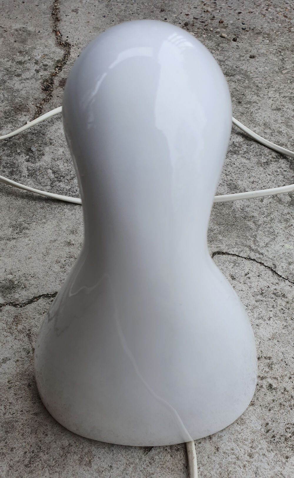 Savinel Rozé design ceramic lamp for Greenage, 80s