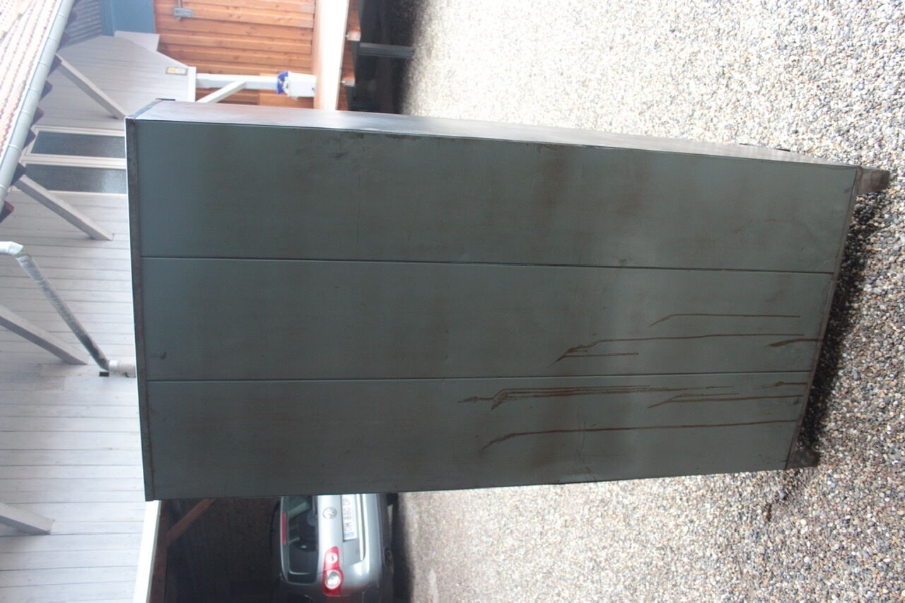 Restored industrial cloakroom