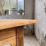 Farmhouse table with spindle legs 2.50m