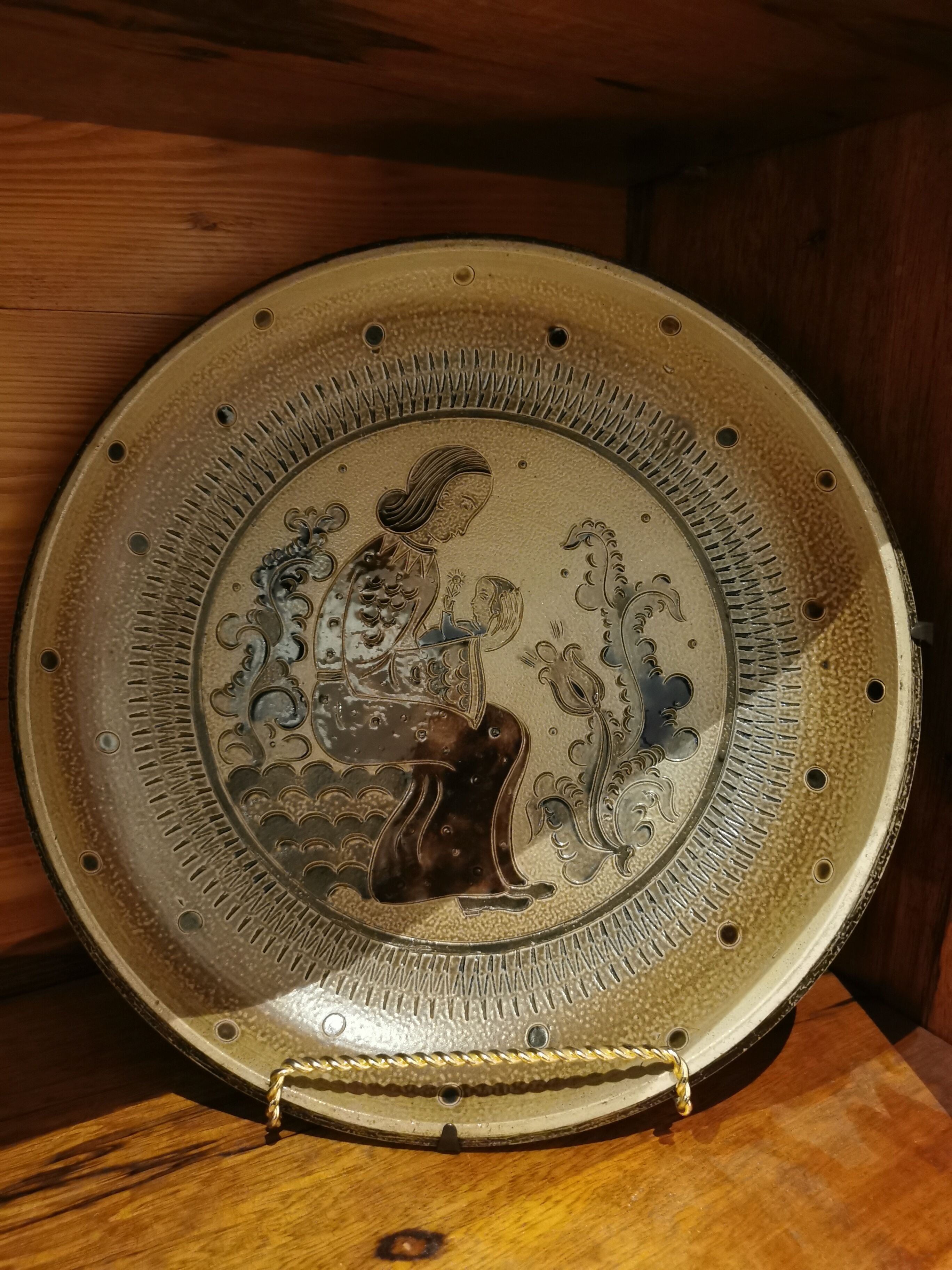 Plat de décoration