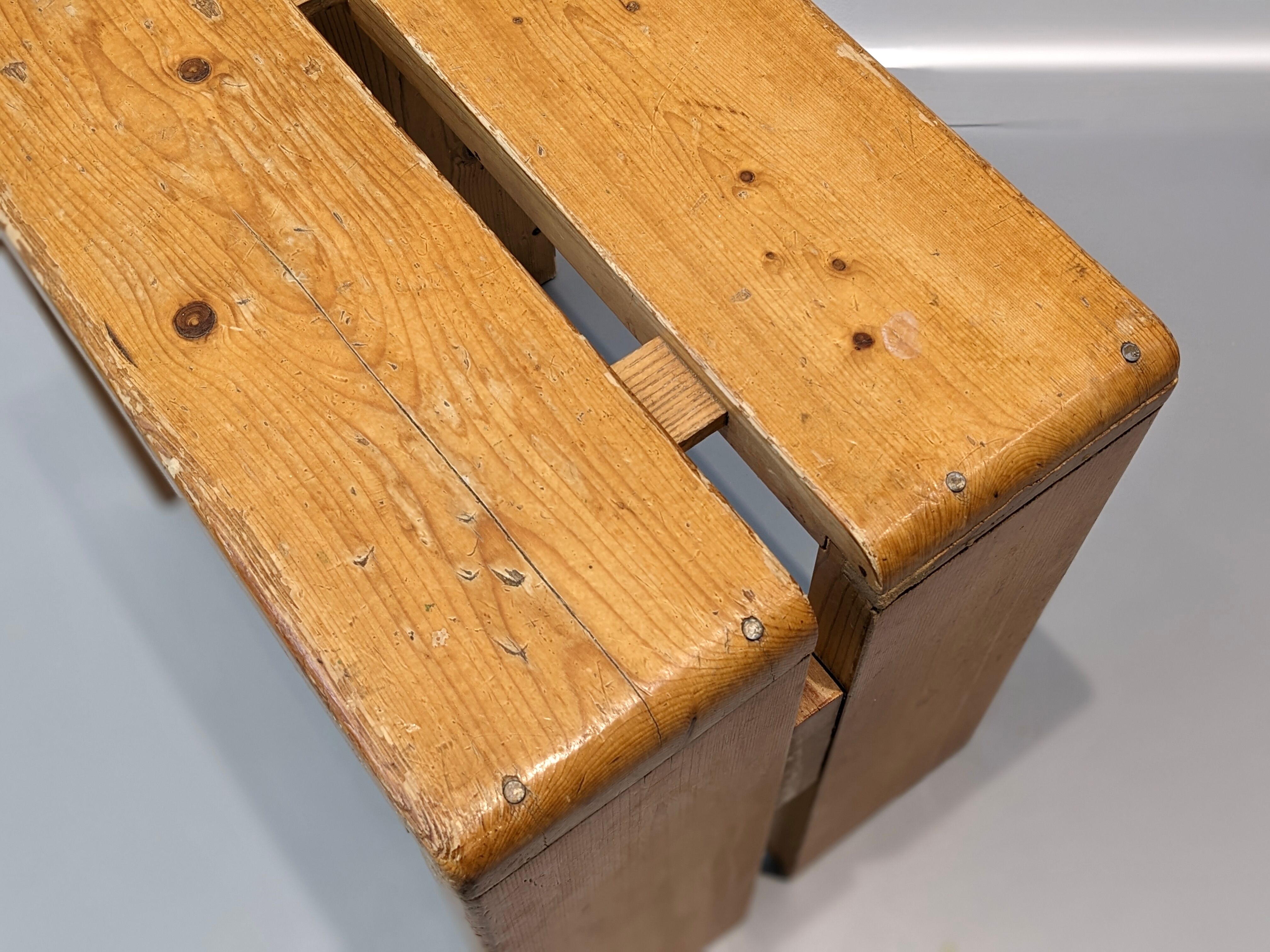 Stool for the apartments "Les Arcs" of Charlotte Perriand