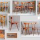 4 chairs bistro Baumann No.730 1958-1960