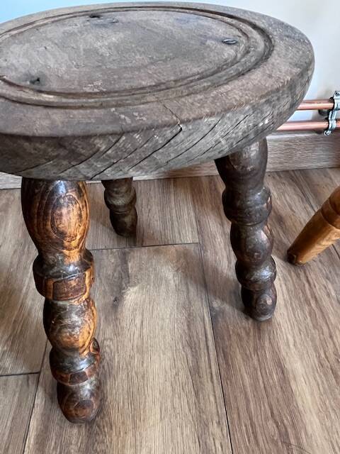 Set of 4 mismatched stools