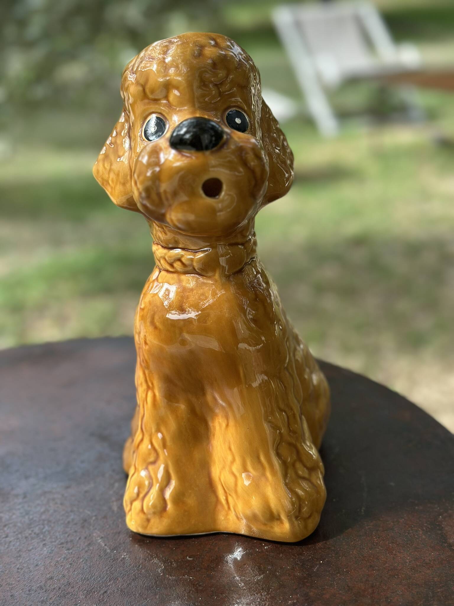 Ceramic Honey Poodle Jug