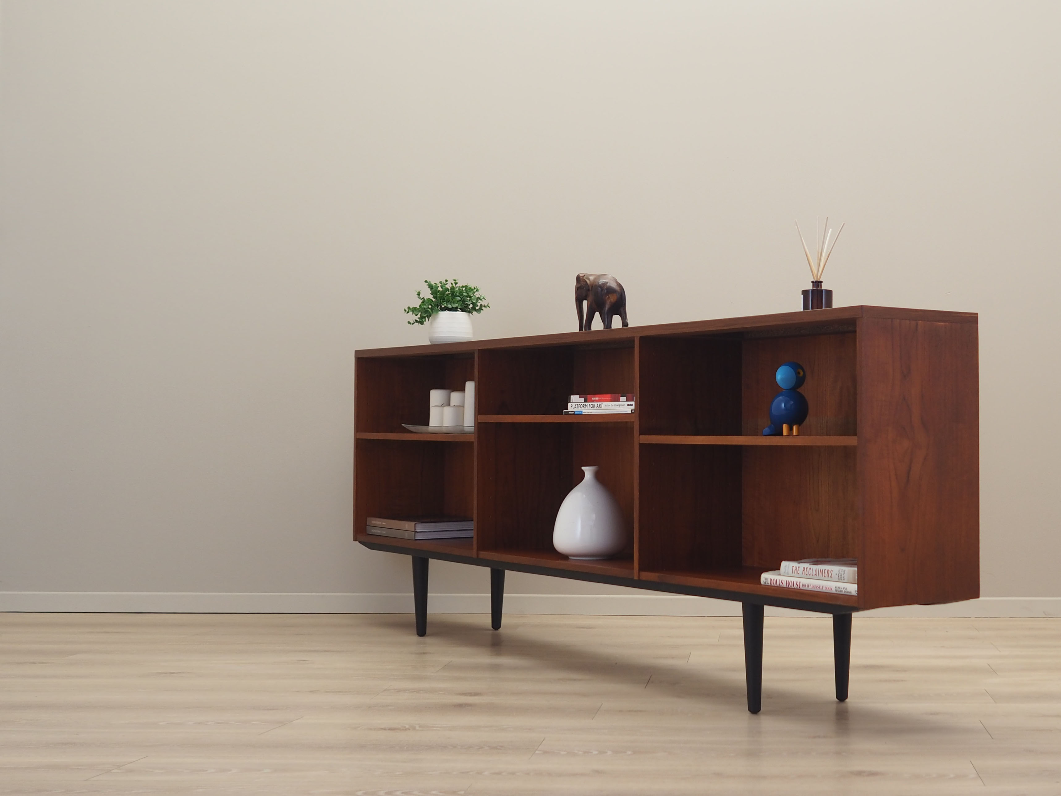 Teak bookcase, Danish design, 1970s, Denmark