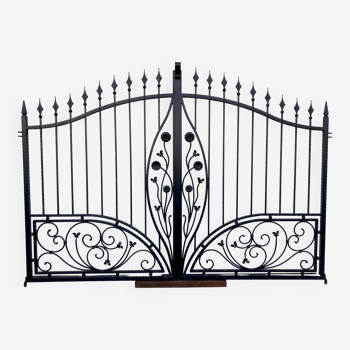 Handmade wrought iron gate