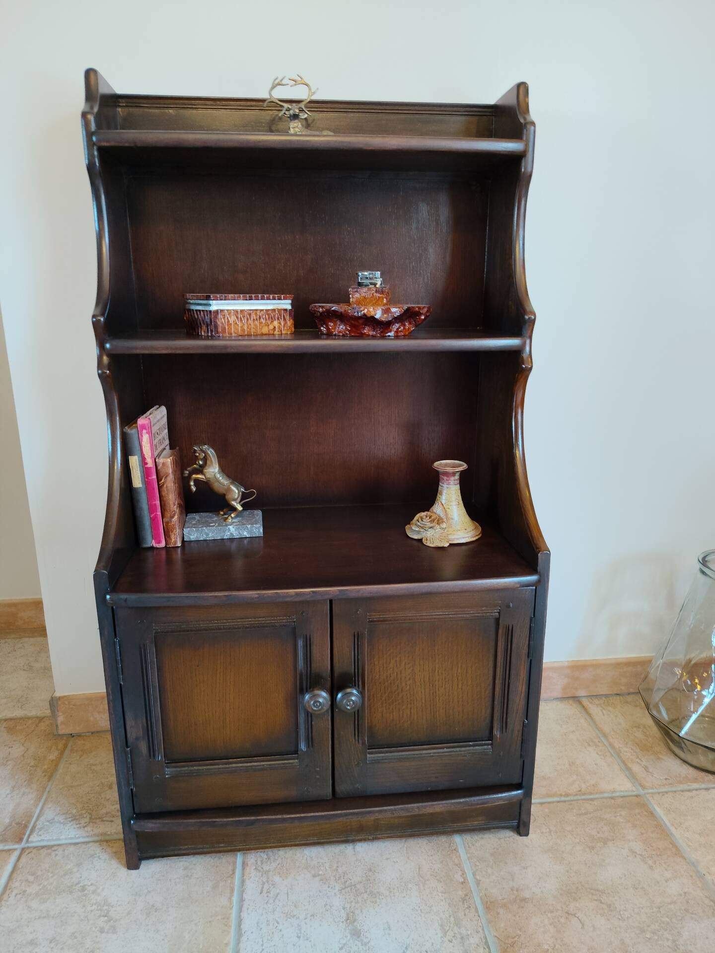 Bibliothèque cascade modèle 476 Ercol années 70
