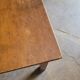 Table basse de ferme en chêne , un tiroir 1950 -1m
