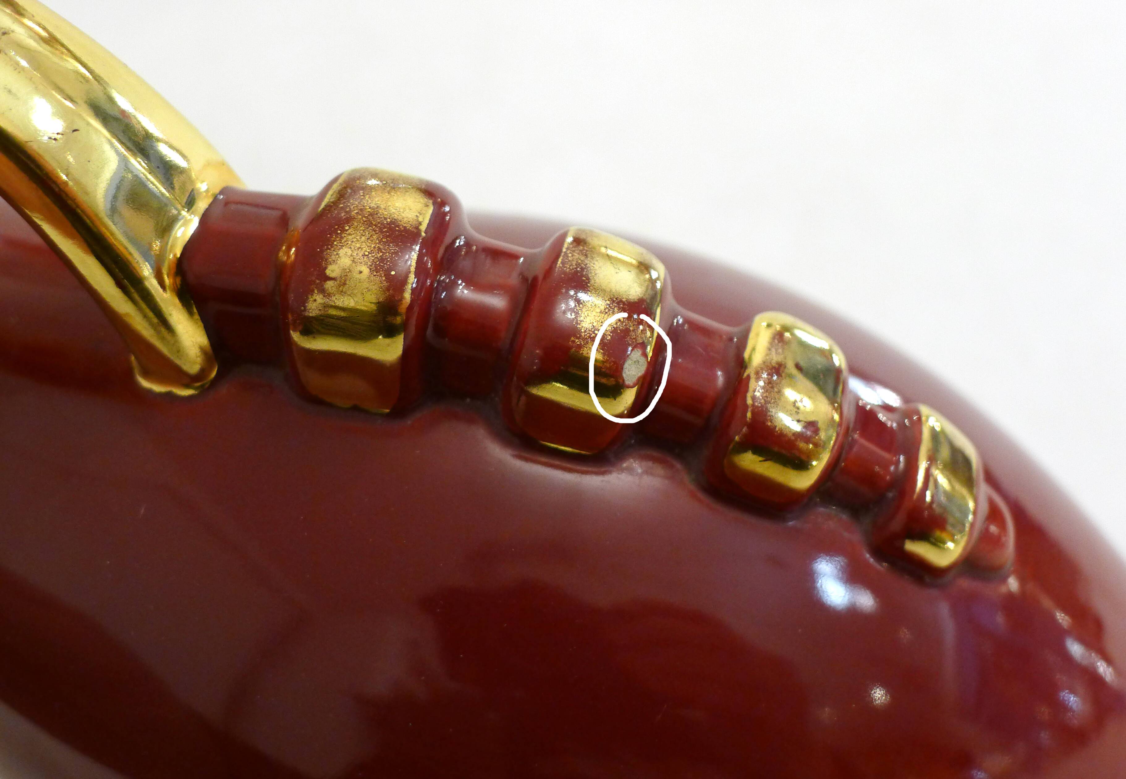 Art Deco amphora vase by Poet-Laval