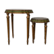 Hand-lacquered coffee tables, 1970s, set of 2
