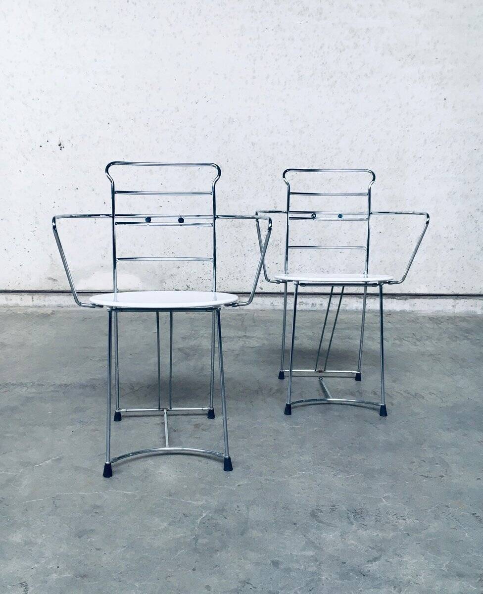 Set of Postmodern Eridiana Dining Chairs by Antonio Citterio for Xilitalia, 1980s