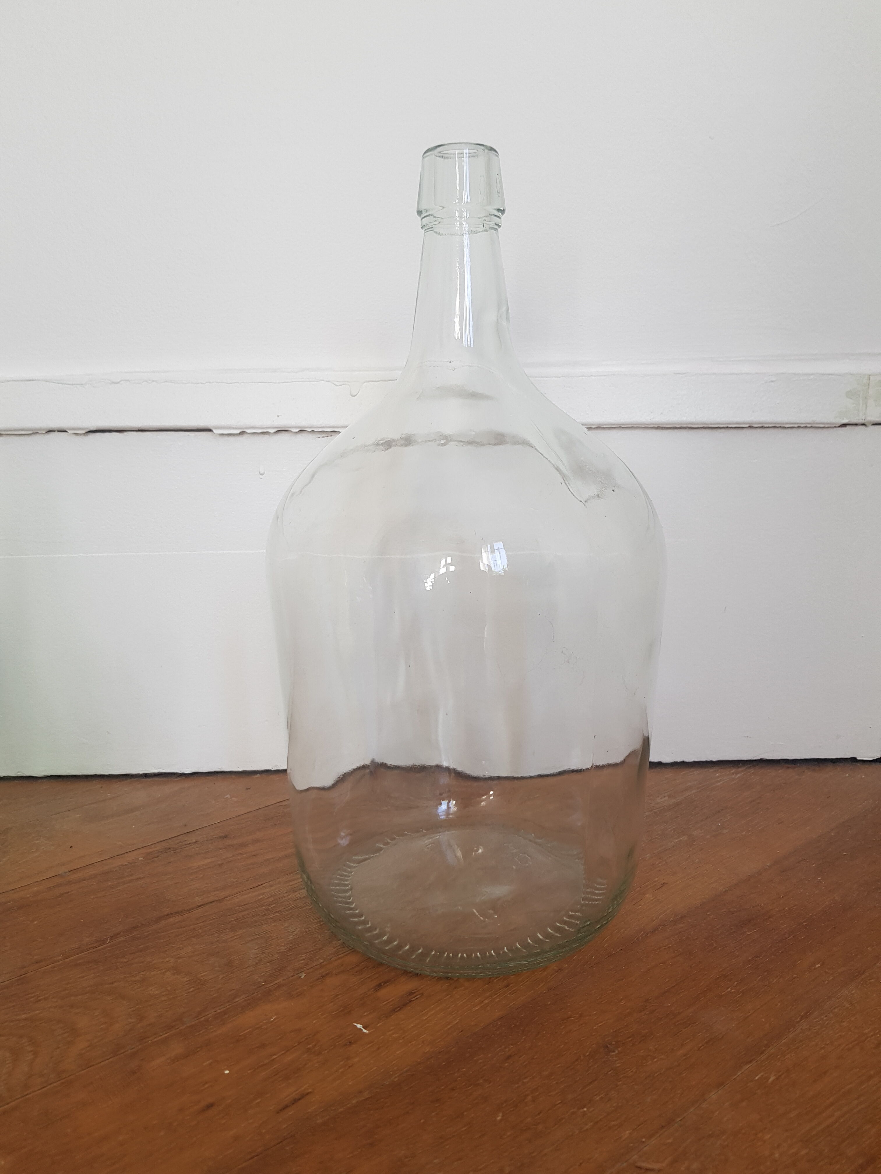 Bonbonne transparente 2 litres