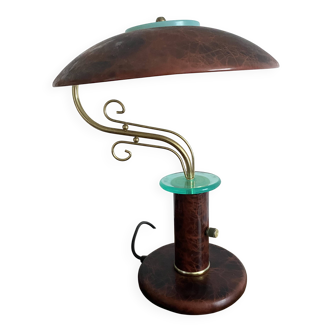 Vintage 80s mushroom lamp