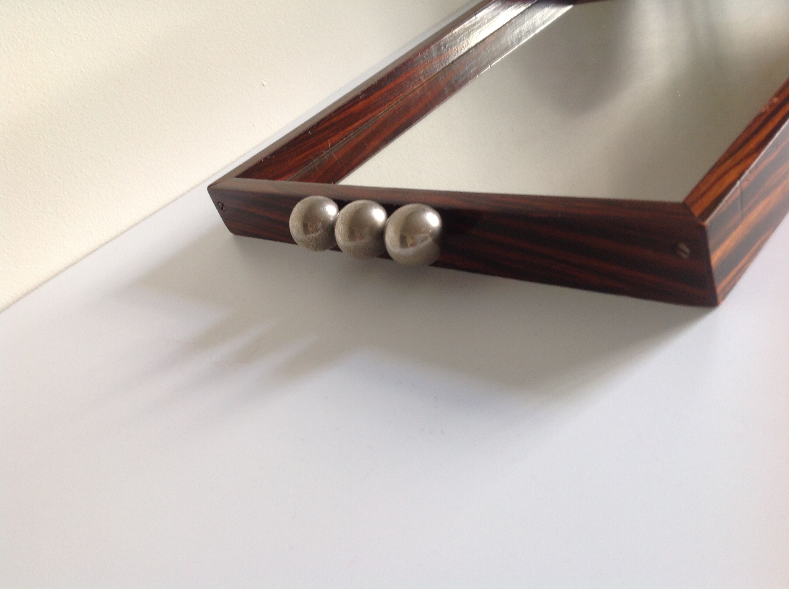 Art deco mirror tray